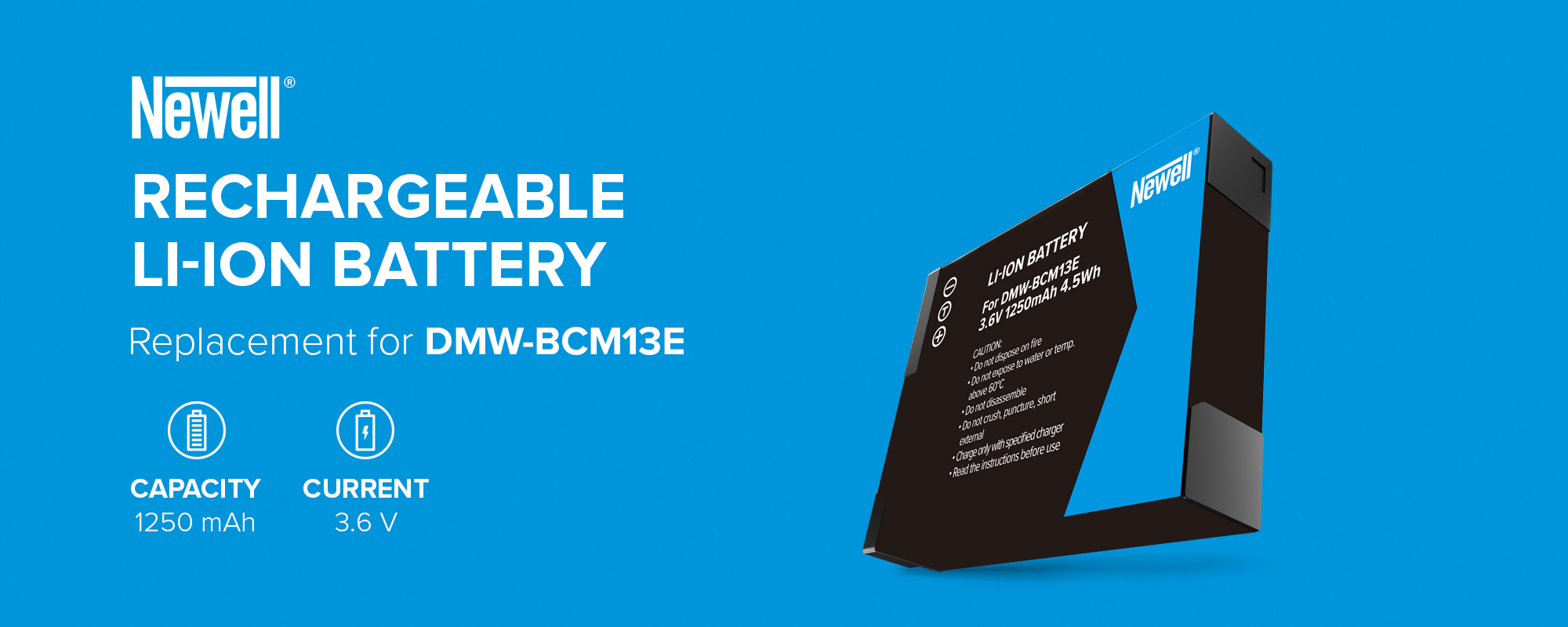 Akumulator Newell zamiennik DMW-BCM13E do Panasonic